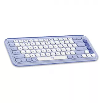 Kancelarijske tastature - Logitech POP Icon Keys - Lilac - US