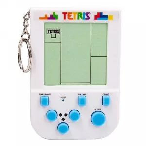 Tetris Mini Retro Handheld Video Game Keychain