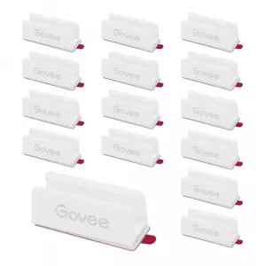 Govee Neon Rope Light 2 Bracket White 20 PCS (1 Pack)