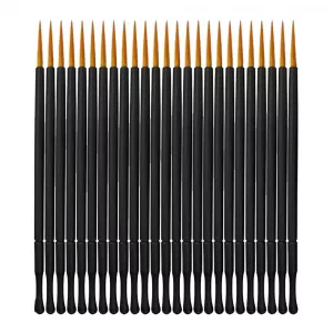 Disposable synthetic brushes (25pcs)