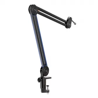 Gejmerski mikrofoni - Fifine BM63 Super Steady Full Metal Heavy Microphone Boom Arm Stand - Black