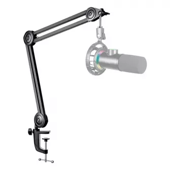 Gejmerski mikrofoni - Fifine BM63 Super Steady Full Metal Heavy Microphone Boom Arm Stand - Black