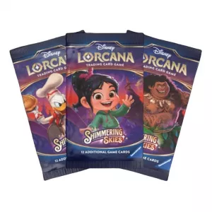 Kolekcionarske kartice - Disney Lorcana TCG: Shimmering Skies Booster Pack (Single pack)