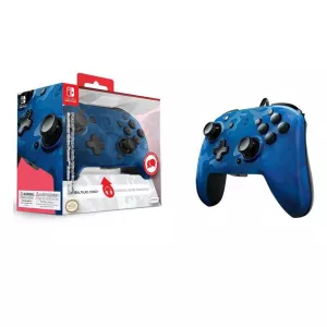 Gejmpedi - Nintendo Switch Faceoff Deluxe Controller + Audio Camo Blue