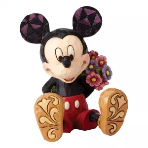 Mickey Mouse with Flowers Mini Figure