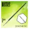 Synthetic Brush size #0 - GREEN SERIE