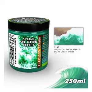 Gel efecto agua / Water effect Gel - Light Green 250ml