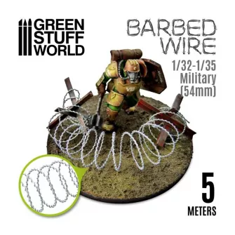 Warhammer pribor i oprema - Barbed Wire 1/32-1/35 Military (54mm)