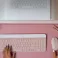 MK470 Slim Wireless Keyboard and Mouse - Rose - US