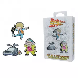 Back To The Future Pin Badge Set (Limited Japanese Edition)