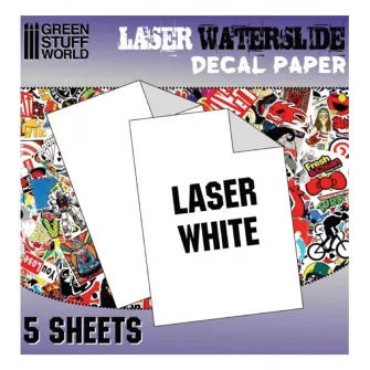 Warhammer pribor i oprema - Laser/Inkjet Waterslide Decal A4-WHITE (packx5)