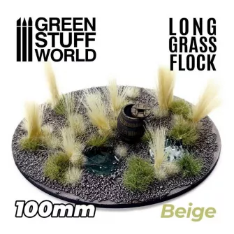 Warhammer pribor i oprema - Long Grass Flock 100mm - Color BEIGE