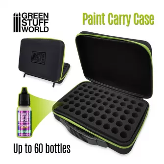 Warhammer pribor i oprema - Case with foam with 60 holes for paint pots (GREEN)