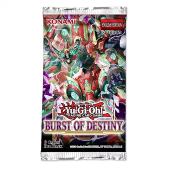 Trading Card Games - Yu-Gi-Oh! TCG: Burst of Destiny - Booster Box (Single Pack) [1st Edition]