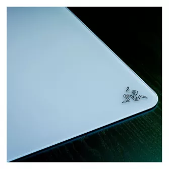 Podloge za miševe - Atlas - Premium Tempered Glass Mat - White