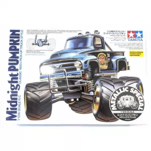 RC Model Kit - 1:12 RC Midnight Pumpkin Pick-Up Truck Metallic/Chrome Special