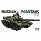 Model Kit Tank - 1:35 Russian T-62A Tank