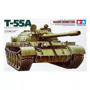 Makete  - Model Kit Tank - 1:35 Russian Medium MBT T-55A Tank