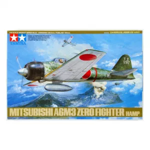 Model Kit Aircraft - 1:48 Mitsubishi A6M3 Zero Fighter T32 Hamp