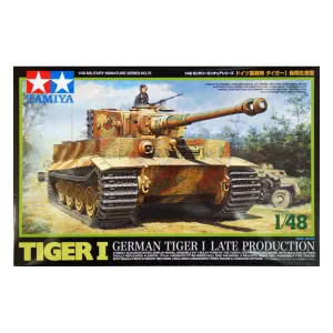 Makete  - Model Kit Tank - 1:48 German Tiger I (Late Production)