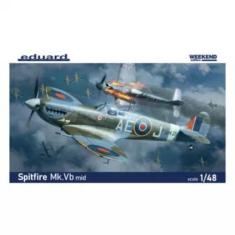 Makete - Model Kit Aircraft - 1:48 Spitfire Mk.Vb Mid