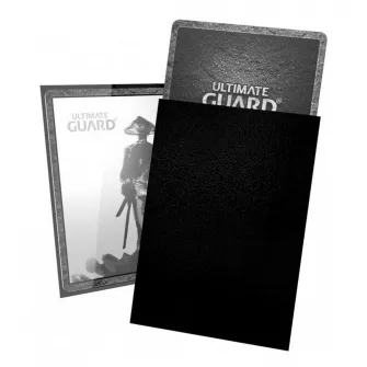 Trading Card Games - Ultimate Guard Katana Sleeves Japanese Size - Black (60)