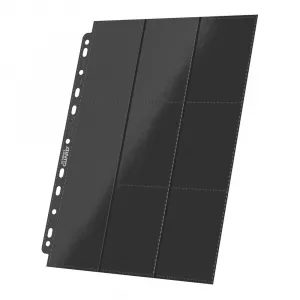 Ultimate Guard 18-Pocket Pages Side-Loading - Black (10)