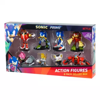 Blind Box figure - Sonic Prime - 8 Action Figures Pack (7.5 cm)