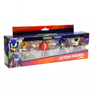 Sonic Prime - 4 Action Figures Pack (7.5 cm)