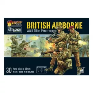 Makete  - British Airborne WWII Allied Paratroopers (plastic)