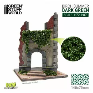 Ivy sheets - Birch Summer 1:72/1:87 Dark Green