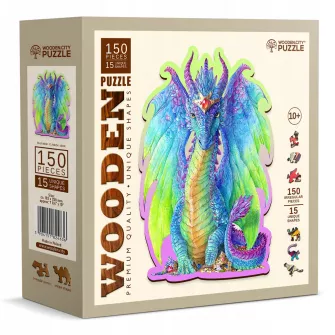 Makete - Magnificent Dragon Wooden Puzzle M (150 Pieces)