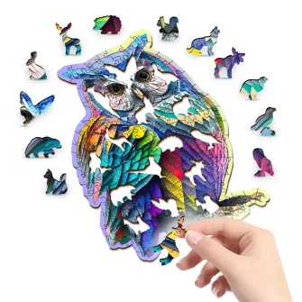 Makete - Trendy Owl Wooden Puzzle M (150 Pieces)