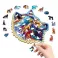 Classy Wolf Wooden Puzzle L (250 Pieces)