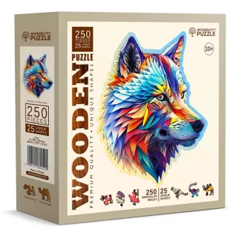 Makete - Classy Wolf Wooden Puzzle L (250 Pieces)