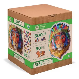 Makete - Mystic Lion Wooden Puzzle XL (505 Pieces)