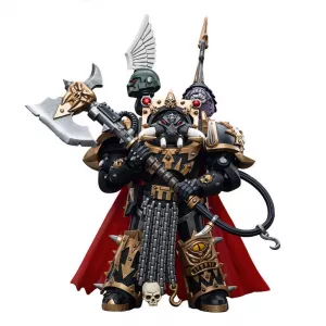Warhammer 40k Action Figure 1/18 Chaos Space Marines Black Legion Chaos Lord in Terminator Armour