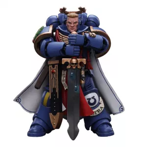 Warhammer 40k Action Figure 1/18 Ultramarines Primaris Captain with Power Sword and Plasma Pistol