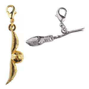 Harry Potter -  Quidditch Set Of 2 Charms