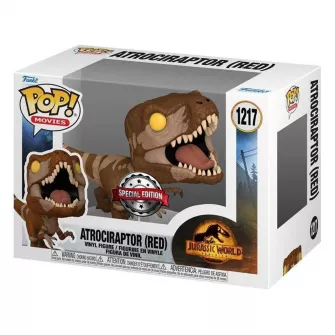 Funko POP! Figure - Funko POP! Movies: Jurassic World 3 - Atrociraptor (Red)