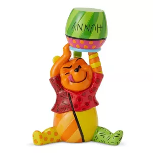 Winnie Whe Pooh With Honey Mini Figurine