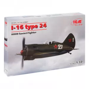 Makete  - Model Kit Aircraft - I-16 Type 24 WWII Soviet Fighter 1:32