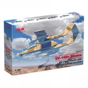 Makete  - Model Kit Aircraft - OV-10D+ Bronco US Attack Aircraft 1:48