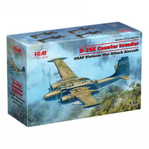 Makete  - Model Kit Aircraft - B-26K Counter Invader USAF Vietnam War Attack Aircraft 1:48