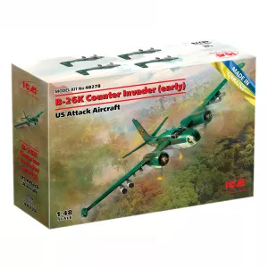 Model Kit Aircraft - B-26K Counter Invader (Early) US Attack Aircraft 1:48