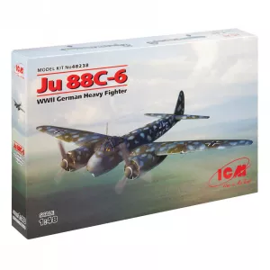 Model Kit Aircraft - Ju 88С-6 WWII German Heavy Fighter 1:48