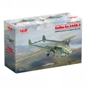 Makete  - Model Kit Aircraft - Gotha Go 244B-2 WWII German Transport Aircraft 1:48