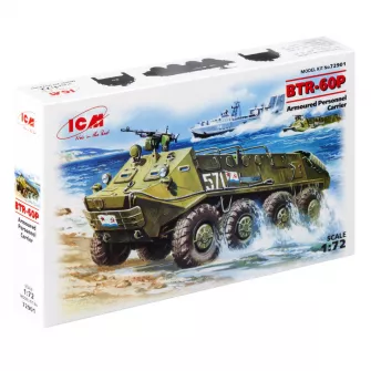 Makete - Model Kit Military - BTR-60P, Armoured Personnel Carrier 1:72