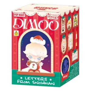 Dimoo Letters From Snowman Series Blind Box (Single)