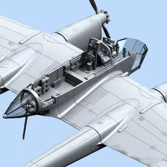 Makete - Model Kit Aircraft - FW 189A-1 WWII German Reconnaissance Plane 1:72